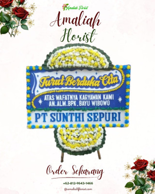 Papan Bunga Duka di Cipeuteuy